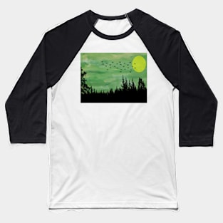 Green Sky Baseball T-Shirt